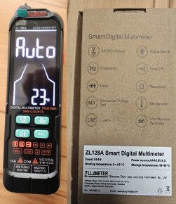 Multimeter digitálny automatická volba rozsahu fáza nový - 4