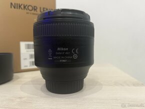 Nikkor 85mm f/1.8G - 4