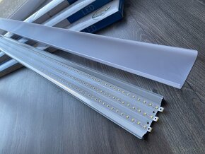 LED 120cm stropné svietidlo (3x LEDkový pás) - 4