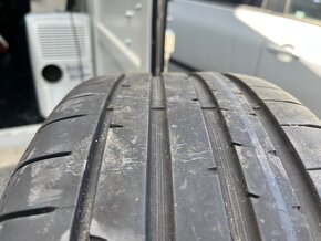 5x115 R17 Hliníkové disky(ako nové) DUNLOP letné pneu - 4