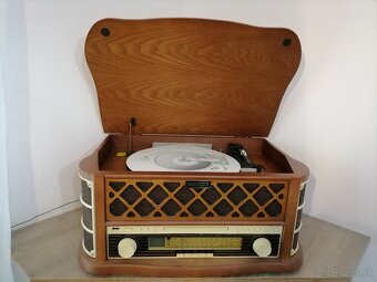 Retro radio+gramofon+cd+kazeta+usb--SENCOR STT 016-120€ - 4