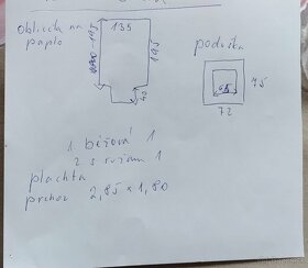 Obliečky na paplon a podušky, prestieradlo - prikrývka - 4