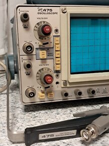 2x 200MHz / Tektronix TEK 475 / analógový osciloskop - 4