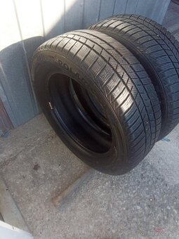 Predám 2ks zimné pneu.205/55R16 Barum dezen  6,1mm - 4