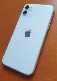 iPhone 11 128GB white 94% baterka pekný stav - 4