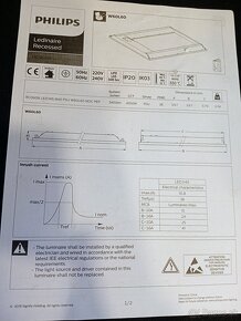 Mám na predaj svietidlá Philips Ledinaire RC060B Recessed - 4