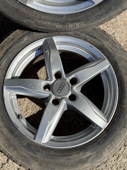 Predám elektrony 5x112 R16 Audi Stredová diera 66.6 - 4