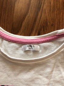 Dievčenské tričko s krátkym rukávom 145/152 - 4