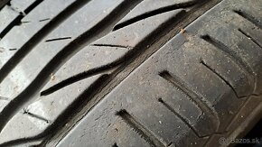 Predám 4ks jazdené letné 215/50r17-95W Bridgestone - 4