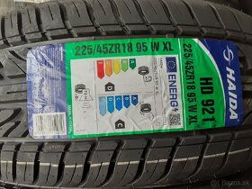 2ks 225/45R18 nové letné pneu Haida - 4