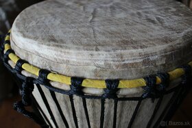 Djembe Tweneboa Ghana 63x31,5cm + poukaz na kurz bubnovania - 4