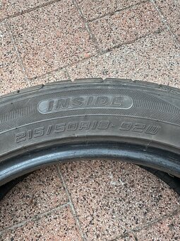 Predám letné pneu na T-Roc 215/50 R18 - 4