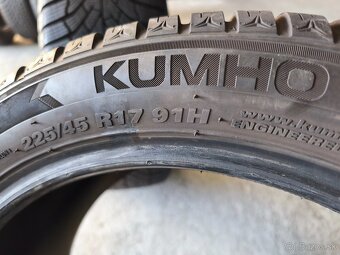 225/45 r17 zimné pneumatiky 8mm - 4