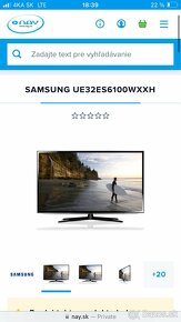 Predám televízor Samsung 32” - 4