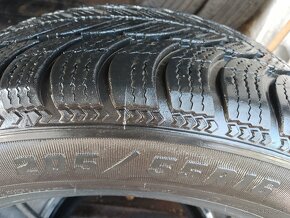 2x zimné pneumatiky 205/55 r16 - 4