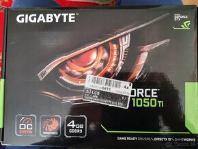 GIGABYTE GeForce GTX 1050 Ti OC 4G - 4