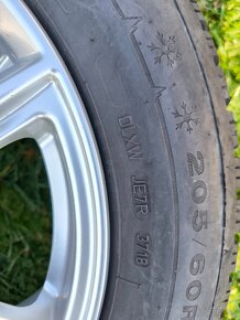 zimna sada alu disky 5x112 205/60 R16 vw - 4