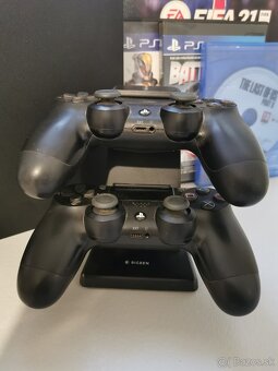 Ps4 slim + 2x ovladac a 5 hier - 4