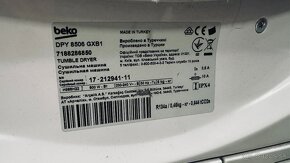 Sušička Beko DPY8506GXB1 - A+++ 8Kg (s tepelným čerpadlom) - 4