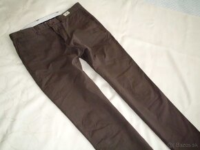 Tommy Hilfiger Hudson chino pánske nohavice elastan M 32/34 - 4