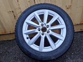 5x100 r16 kolesa disky audi A1 vw tcros alu 195 55 16 zimne - 4