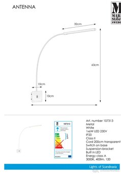 Nástenné svietidlo Antenna - 4