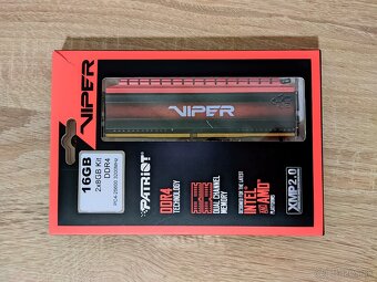 16GB KIT DDR4 3200Mhz CL16 Patriot Viper4 Series - 4