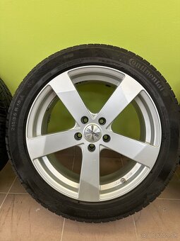 Alu disky DEZENT TD 5x112 r18 + zimné pneumatiky - 4