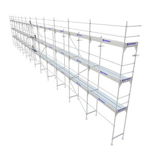 Fasádne lešenie 90 cm široké 339 m2 , DECKMAN - 4