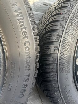 4x zimna sada Continental 195/65 R15 - 4