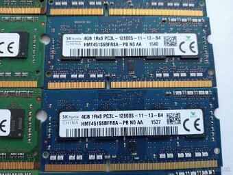 ram (pamäte) pre notebooky 4gb DDR3L 1,35V - 4