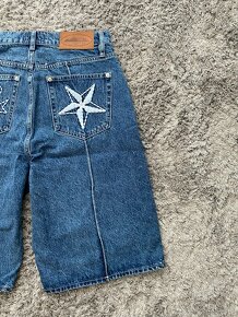 Corteiz C-Starz Denim Shorts - Blue - 4