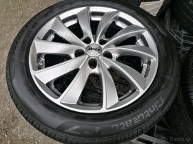 Alu Sada = 5x120 = RIAL LUGANO = s pneu =225/50 R17 - 4