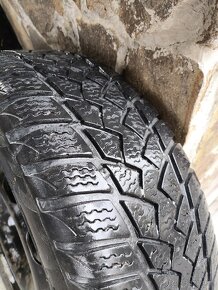 Predám staré zimné pneumatiky 195/65 R15 91H 5x100 - 4