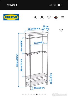 Vešiakova stena Ikea - 4