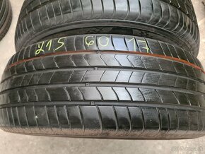 215/60r17 letné 4 ks KUMHO dezén 7,2-6,8 mm DOT2021 - 4