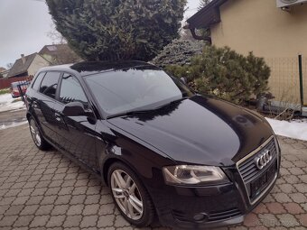 AUDI A3 SPORTBACK 2.0 TDI CR S LINE ROK VÝROBY 2009 - 4