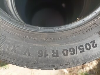 Continental 205/60 R16 xl, letné - 4