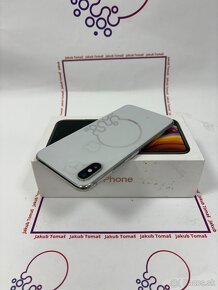 Apple iPhone X 64GB Silver-Batéria 100% - 4