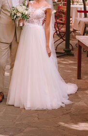 Svadobné šaty, Nora Naviano, veľ.S - 4