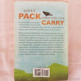 Only pack what you can carry - 4