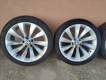 Predám kolesa Volkswagen 5x112 R18 Interlagos - 4