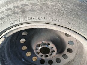 Zimné pneu na diskoch 205/55 R16 - 4