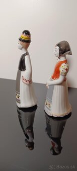 Ľudové porcelánové sošky od Holloháza v top stave - 4