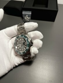 Seiko Mod Submariner Grey Green - 4