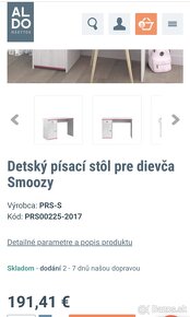 Písací stôl do deckej izby - 4