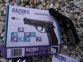 Pištol RazorGun Maverick 84 4,5mm na 12 g CO2 - 4