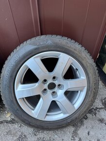 Predám elektróny r17 plus pneu225/55r17 5x112 - 4