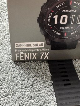 Garmin Fénix 7x Sapphire Solar - 4