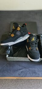 Predám Air Jordan 4 retro black gold - 4